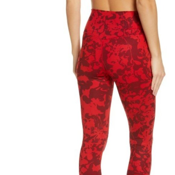 NWOT Zella Studio Lite Flex High Waist 7/8 Leggings in Burgundy size XS and S - Picture 6 of 6